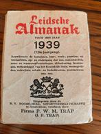 Leidsche Almanak uit 1939, Firma P.W.M. Trap, Antiek en Kunst, Antiek | Boeken en Bijbels, Ophalen, Firma P.W.M. Trap