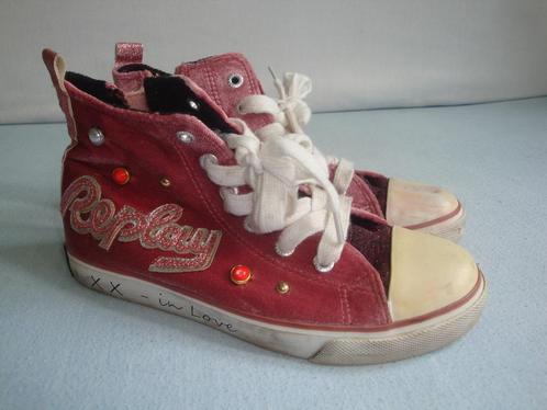 Replay sneakers maat 33, Kinderen en Baby's, Kinderkleding | Schoenen en Sokken, Gebruikt, Schoenen, Meisje, Ophalen of Verzenden