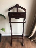 Antieke Houten Dressboy /Herenknecht, Ophalen, Gebruikt, 100 tot 150 cm, Staande kapstok