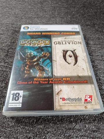Bioshock & Oblivion PC - Dubbel Game Plezier! beschikbaar voor biedingen