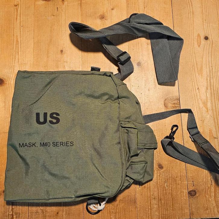 Us gasmasker masker tas, Verzamelen, Militaria | Tweede Wereldoorlog, Nederland, Ophalen of Verzenden