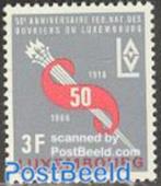 Kavel 815 Luxemburg 1966, Postzegels en Munten, Postzegels | Europa | Overig, Luxemburg, Verzenden, Postfris