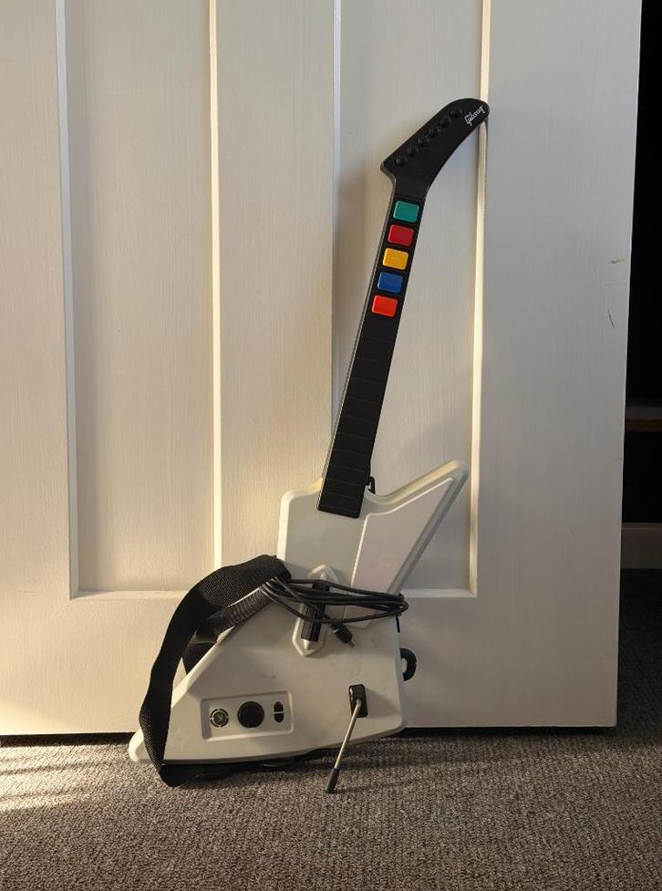 Guitar Hero Xplorer Gitaar – Zeldzaam, werkt perfect, Spelcomputers en Games, Spelcomputers | Overige Accessoires, Gebruikt, Ophalen of Verzenden