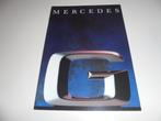 brochure Mercedes G modellen 1991, Boeken, Auto's | Folders en Tijdschriften, Ophalen of Verzenden, Nieuw, Overige merken