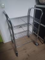 Metalen lundia rek, Doe-het-zelf en Verbouw, Metalen, Ophalen, Gebruikt, IJzer