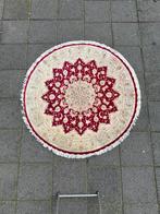 Round Perzisch Tabriz Tapijt 150 Ø (diameter), Wol, Rond, Ophalen of Verzenden, Zo goed als nieuw