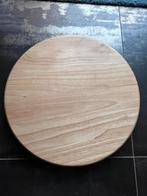 Draaiplateau hout met lichte barst 41 cm doorsnede -20 cm, Ophalen of Verzenden