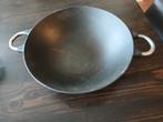 Gietijzeren wok , nette wokpan, Ophalen, Gebruikt, Gietijzer, Wok
