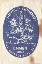 Grimme Emmen - hunebed boortoren kerktoren, Verzamelen, Ophalen of Verzenden