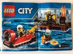 Lego City 60106 Brandweer starter set, Ophalen of Verzenden, Gebruikt