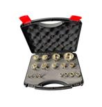 Germat diamantborenset 17-delig natboren in koffer (6-50 mm), Germat, Gereedschap of Toebehoren, Nieuw, Germat