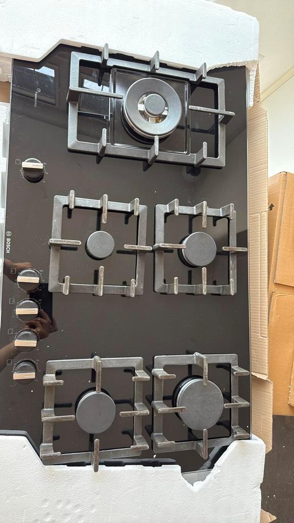 Siemens gas kookplaat EX975LXC1E – Nieuw in doos, Witgoed en Apparatuur, Kookplaten, Zo goed als nieuw, Inbouw, Inductie, 4 kookzones