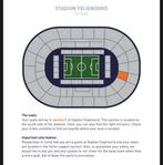 Feyenoord - Inter Milan, Tickets en Kaartjes, Losse kaart, Eén persoon, Maart, Europa of Champions League