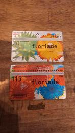 PTT telefoonkaarten Floriade 1992 – 2 stuks – zeldzaam, Ophalen of Verzenden, Nederland