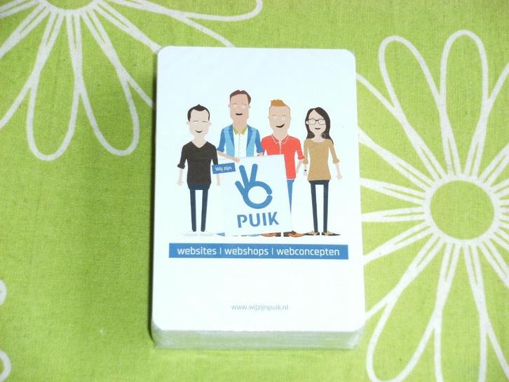 Nieuw: Speelkaarten - Wij zijn puik, Verzamelen, Speelkaarten, Jokers en Kwartetten, Zo goed als nieuw, Speelkaart(en), Ophalen of Verzenden