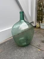 Brocante gistfles wijnfles gist fles glas, Gebruikt, Ophalen