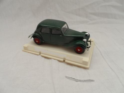 Citroën Traction 1924 groen miniatuur auto, Hobby en Vrije tijd, Modelauto's | 1:43, Gebruikt, Overige typen, Dinky Toys, Verzenden
