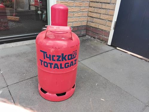 Gasfles voor caravan, camping, barbecue, terras verwarming,, Caravans en Kamperen, Kampeeraccessoires, Zo goed als nieuw, Ophalen