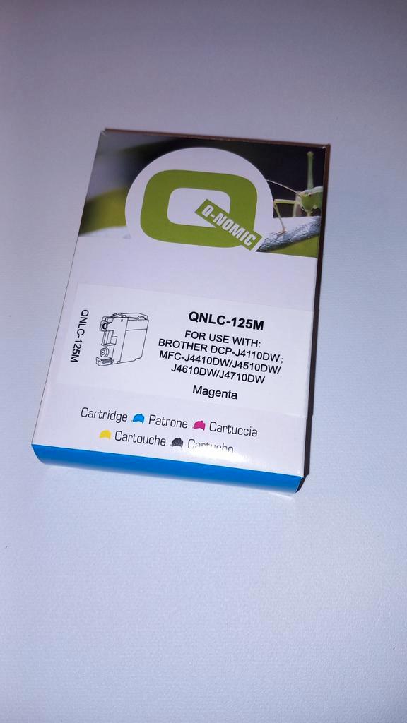 Q-Nomic QNLC-125M Magenta Cartridge - Nieuw, Computers en Software, Printerbenodigdheden, Nieuw, Cartridge, Ophalen of Verzenden