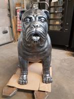 Bulldog decoratie beeld NIEUW 100 x 100 cm, Tuin en Terras, Tuinbeelden, Ophalen, Nieuw, Metaal