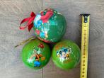 3 nieuwe zgan Disney kerstballen Goofy Donald Duck Mickey, Ophalen, Donald Duck, Nieuw, Overige typen