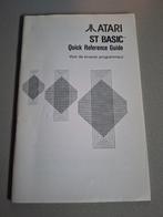 Atari ST Basic Quick Reference Card, Computers en Software, Vintage Computers, Ophalen of Verzenden, Atari