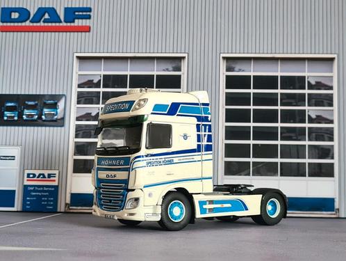 Tekno Daf XF106 Hőhner Spedition, Hobby en Vrije tijd, Modelauto's | 1:50, Zo goed als nieuw, Bus of Vrachtwagen, Tekno, Ophalen of Verzenden