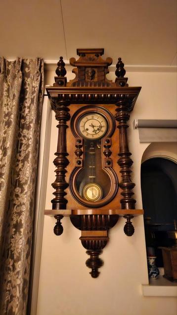 Antieke regulateur Klok - Klassiek & Elegant beschikbaar voor biedingen