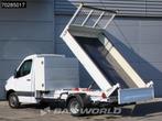 Mercedes Sprinter 514 CDI Open Laadbak met Kist Dubbellucht, Stof, Gebruikt, Euro 6, Wit