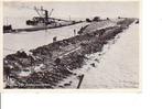 Ansichtkaart 	Zuiderzeewerken	Aanleg dijk, Verzamelen, Ansichtkaarten | Nederland, Verzenden, 1940 tot 1960, Ongelopen, Flevoland