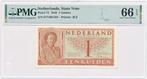 Nederland 1 Gulden 1949 Juliana PMG66, Postzegels en Munten, Bankbiljetten | Nederland, Los biljet, 1 gulden, Ophalen of Verzenden