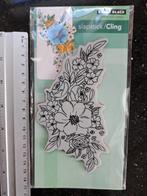 PENNY BLACK CLING RUBBER STEMPEL BLOEMEN KAARTEN MAKEN, Ophalen of Verzenden, Zo goed als nieuw, EZ-mounted stempel