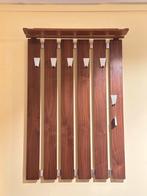 Vintage Midcentury Teak en Chroom Kapstok, Ophalen of Verzenden