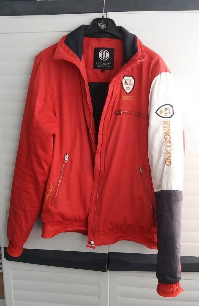 Kingsland jas jack rood, Dieren en Toebehoren, Paardrijkleding, Gebruikt, Dames, Heren, Bovenkleding, Ophalen of Verzenden