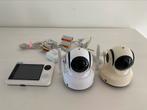 Luvion babyfoon met 2 camera’s, Kinderen en Baby's, Babyfoons, Ophalen of Verzenden, Gebruikt, Terugspreekfunctie