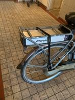 Elektrische fiets met 2 accu's - schermpje kapot, Fietsen en Brommers, Ophalen of Verzenden, Gebruikt, 50 km per accu of meer