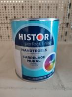 Histor Wandtegels Zijdeglans 750ml Ral 9005 7021 7016, Minder dan 5 liter, Ophalen of Verzenden, Nieuw, Verf