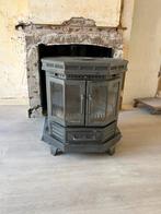 Houtkachel Helex Stoere Binkie + toebehoren, Huis en Inrichting, Haarden, Ophalen, Gebruikt, Vrijstaande haard, Houthaard
