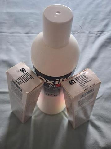 Haarverf 8NI en 9CL. Evt om te mengen met fles vloeistof.  beschikbaar voor biedingen