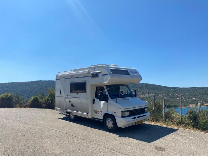 Peugeot 2.5 turbo J5 290 Camper - APK 2026 solar, Caravans en Kamperen, Campers, Bedrijf, tot en met 4, Alkoof, Dethleffs, Overige merken