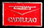 Cadillac speld NL rood gelakt, Verzamelen, Speldjes, Pins en Buttons, Ophalen of Verzenden, Nieuw, Transport, Speldje of Pin