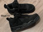 Jordan 4 Black maat 41, Kleding | Heren, Schoenen, Ophalen, Zo goed als nieuw, Zwart