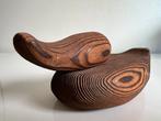 Vintage Pieter van Gelder Minimalistisch Houten Eend 50’s, Antiek en Kunst, Ophalen of Verzenden