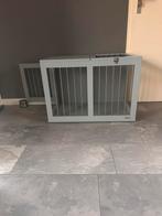 PawHut hondenbench van hout grijs, Dieren en Toebehoren, Ophalen, Zo goed als nieuw, Minder dan 65 cm