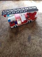 playmobil brandweer ladderwagen., Verzamelen, Retro, Ophalen of Verzenden