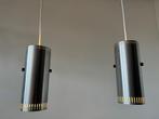 Set vintage hanglampen, Fog & Morup, Huis en Inrichting, Lampen | Hanglampen, Minder dan 50 cm, Gebruikt, Metaal, Ophalen