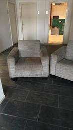 4 stuks, grijze stoelbanken, Huis en Inrichting, Ophalen, Gebruikt