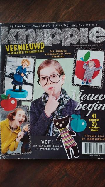 Knippie, 41 naaipatronen,  baby en kind, 50 - 164, herfst  beschikbaar voor biedingen