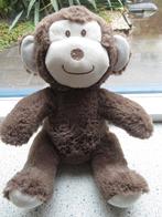 Aap merk Tendertoys bruin creme velours meet zittend, Ophalen of Verzenden, Zo goed als nieuw, Overige typen