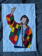 Mooie borduurde harry styles, Ophalen of Verzenden, Zo goed als nieuw, Patroon